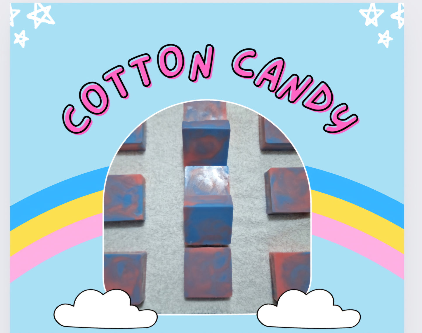 Cotton Candy bath bar