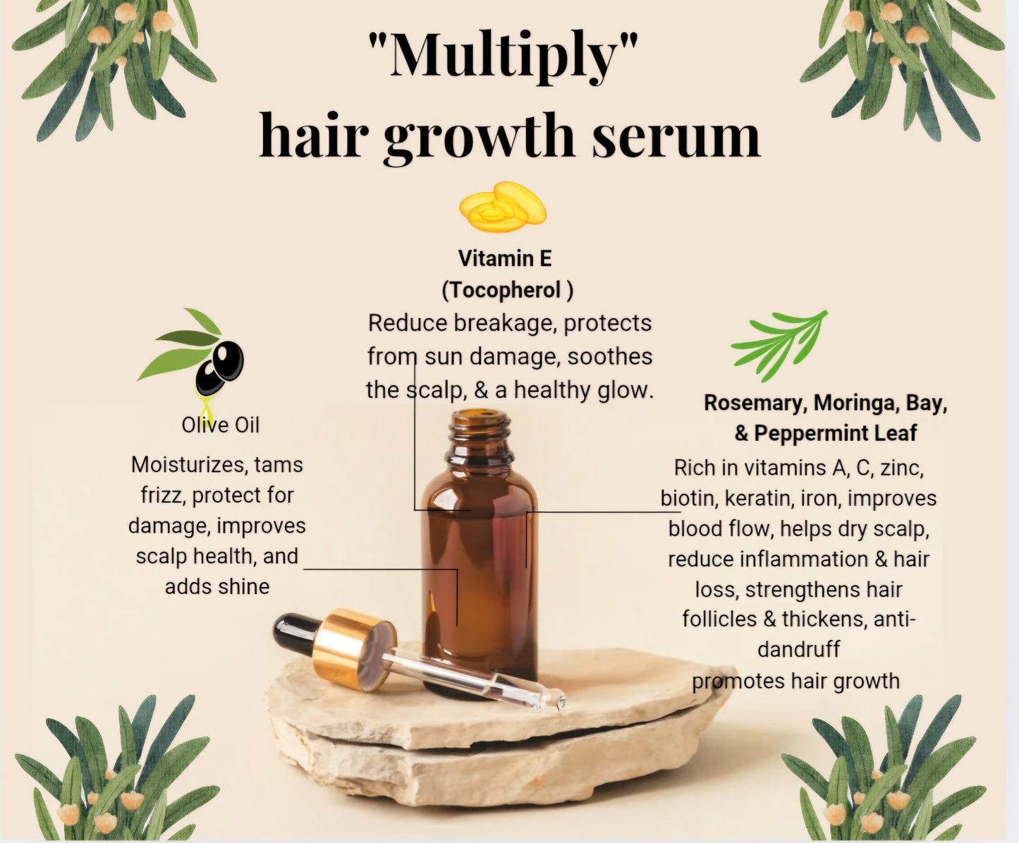 "Multiply" hair & scalp therapy oil