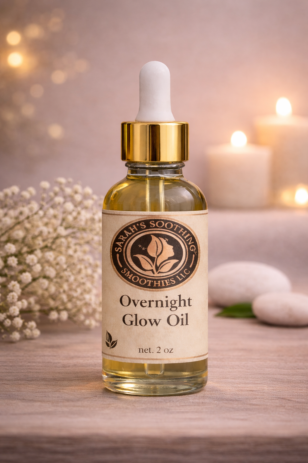"Overnight Glow Oil"