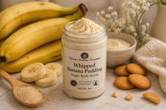 Banana Pudding Whipped Sugar Body Scrub