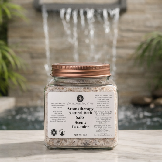 Aromatherapy bath salts