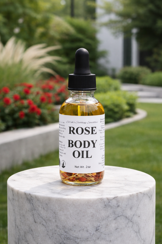 "Rose Body Oil"