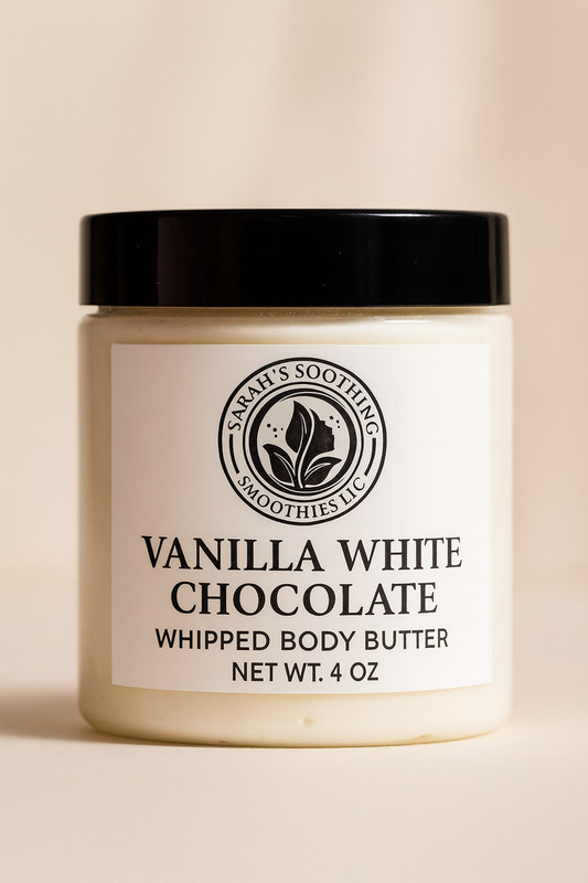 Vanilla white chocolate whipped body butter