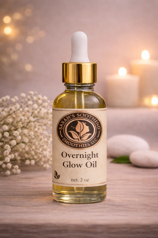 "Overnight Glow Oil"