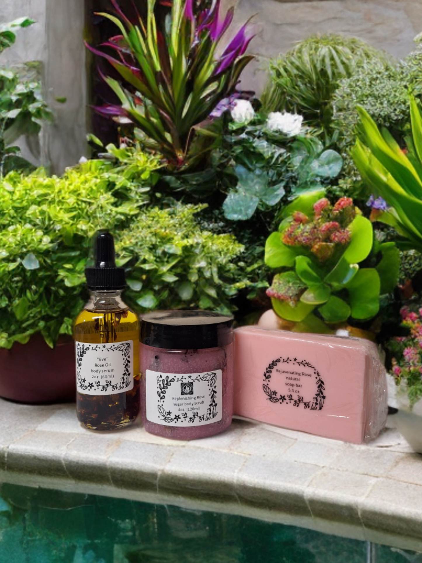"The Garden bath and body set"